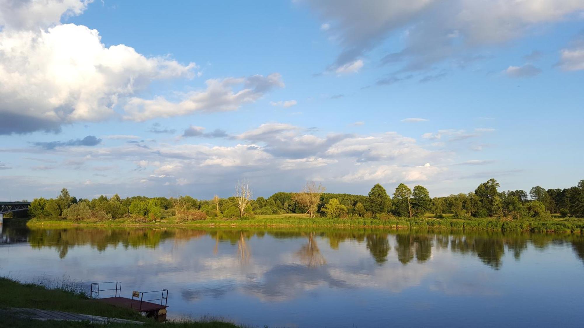 Dom Wczasowy Nadrzecze Bed & Breakfast Brok Dış mekan fotoğraf