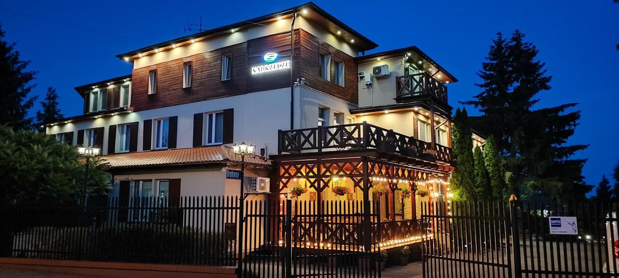 Dom Wczasowy Nadrzecze Bed & Breakfast Brok Dış mekan fotoğraf